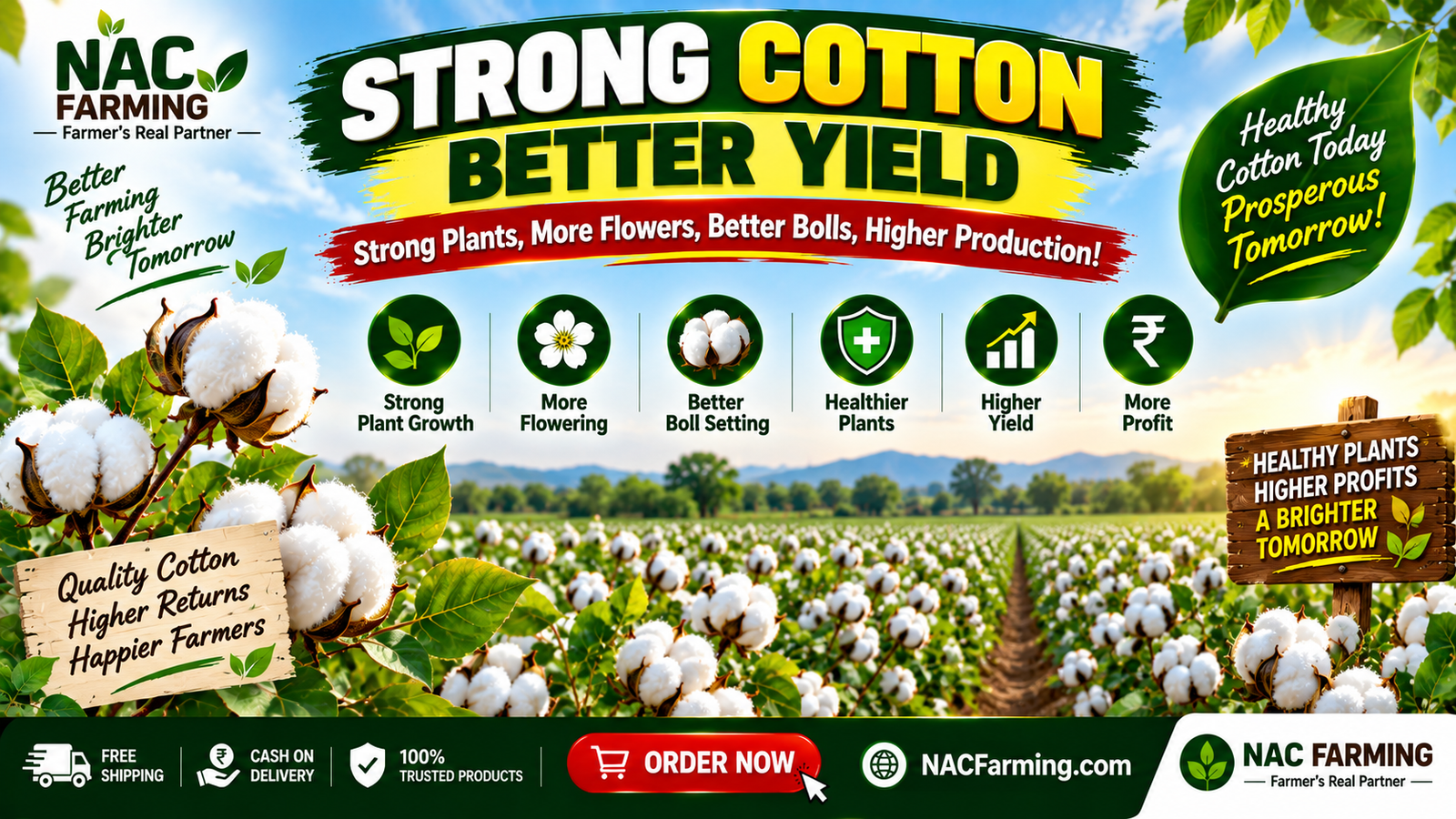 Cotton farming products